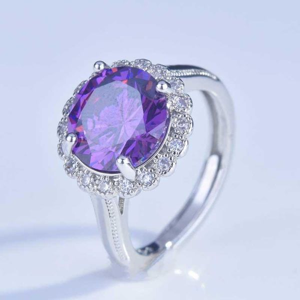 wedding rings fashion moissanite silver ring fine jewelry with dazzling round purple crystal stone eternity for women bride, Slivery;golden
wedding rings fashion moissanite silver ring fine jewelry with dazzling round purple crystal stone eternity for women bride, Slivery;golden