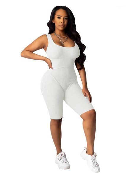 women's jumpsuits & rompers sportswear playsuit casual knit rib sleeveless biker shorts bodycon lounge wear body fitness fashion mujer, Black;white
women's jumpsuits & rompers sportswear playsuit casual knit rib sleeveless biker shorts bodycon lounge wear body fitness fashion mujer, Black;white