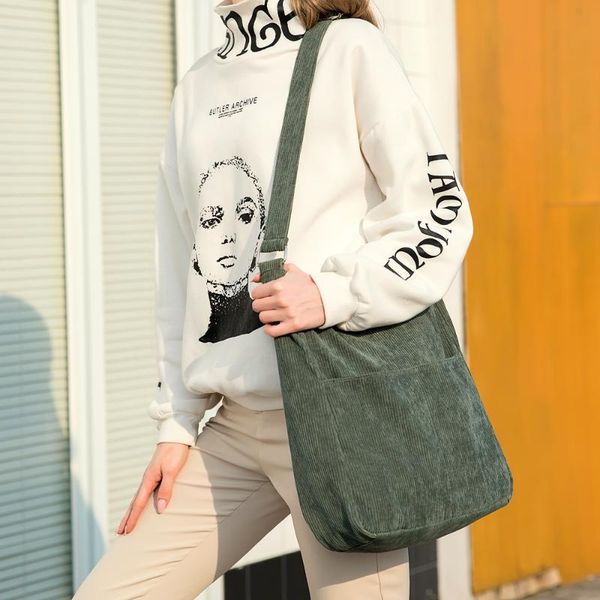 women's corduroy shoulder bag, large capacity zipper ordinary, canvas, messenger type, smooth soft cloth, handbag evening bags
women's corduroy shoulder bag, large capacity zipper ordinary, canvas, messenger type, smooth soft cloth, handbag evening bags