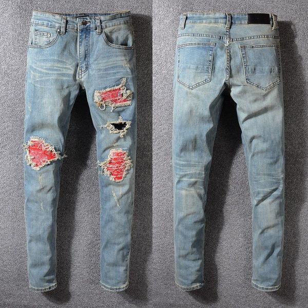 men's jeans 2021 fashion brand high street woman men slim high-profile elastic waist stretch skinny #552, Blue
men's jeans 2021 fashion brand high street woman men slim high-profile elastic waist stretch skinny #552, Blue