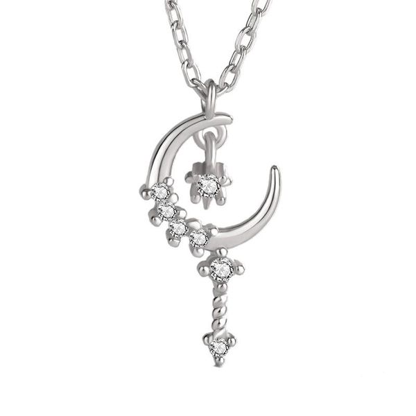 pendant necklaces s925 sterling silver magic wand beautiful girl necklace fairy star 18k gold diamond clavicle chain
pendant necklaces s925 sterling silver magic wand beautiful girl necklace fairy star 18k gold diamond clavicle chain