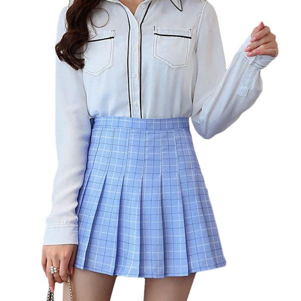 skirts summer preppy style women pleated korean fashion high waist plaid a-line harajuku school girl tutu skirt, Black
skirts summer preppy style women pleated korean fashion high waist plaid a-line harajuku school girl tutu skirt, Black