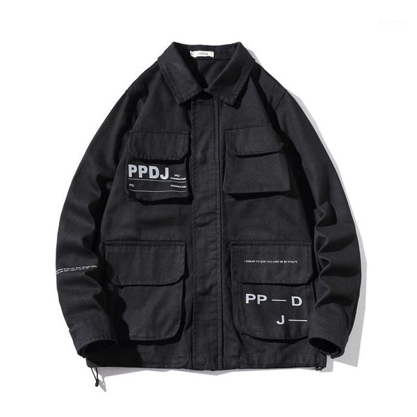 men's jackets men cargo shirt jacket letter print black olive for male autumn cool1, Black;brown
men's jackets men cargo shirt jacket letter print black olive for male autumn cool1, Black;brown