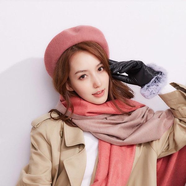 berets womens winter hat beret female wool cap autumn 2021 korean lady cute hats caps black red pink boinas de mujer lx2410, Blue;gray
berets womens winter hat beret female wool cap autumn 2021 korean lady cute hats caps black red pink boinas de mujer lx2410, Blue;gray