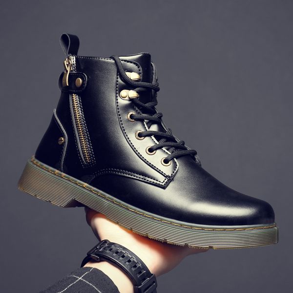 boots spring/winter men's ankle boots,british style fashion boots,black martins leather casual shoes motorcycle
boots spring/winter men's ankle boots,british style fashion boots,black martins leather casual shoes motorcycle
