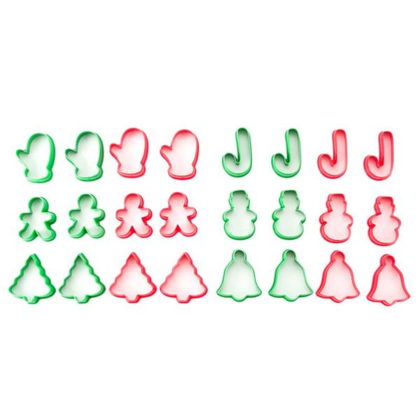 baking moulds 24pcs christmas theme cartoon cookie cutter set fruit cake molds biscuit tools for xmas party
baking moulds 24pcs christmas theme cartoon cookie cutter set fruit cake molds biscuit tools for xmas party