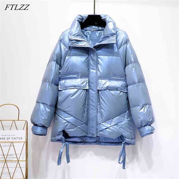 winter women stand collar bright color down coat 90% white duck parkas thickness warm oversize zipper snow outwear 210430, Black
winter women stand collar bright color down coat 90% white duck parkas thickness warm oversize zipper snow outwear 210430, Black
