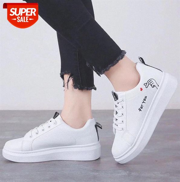 women sneakers 2020 fashion breathble vulcanized shoes pu leather platform lace up casual white #gi7e
women sneakers 2020 fashion breathble vulcanized shoes pu leather platform lace up casual white #gi7e