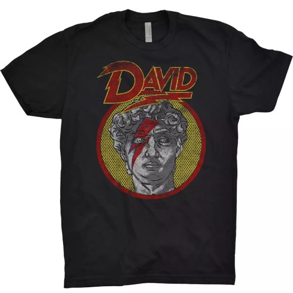 david michelangelo bowie t shirt art sculptor sculpture starman aladdin sane, White;black
david michelangelo bowie t shirt art sculptor sculpture starman aladdin sane, White;black