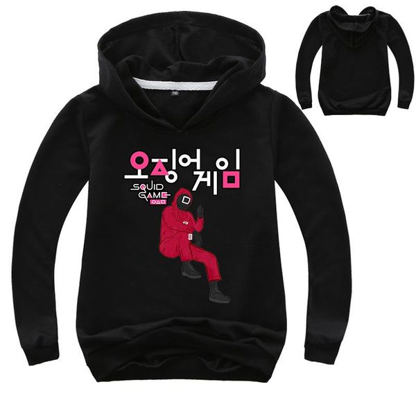 men's hoodies & sweatshirts korean tv squid game costume hooded childen pullovers round six cosplay same sportswear, Black
men's hoodies & sweatshirts korean tv squid game costume hooded childen pullovers round six cosplay same sportswear, Black