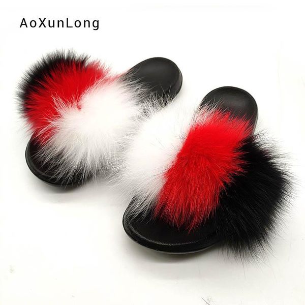 summer fur slippers women fluffy real slides home furry 100% hair sandals flat eva soft anti-skid indoor, Black
summer fur slippers women fluffy real slides home furry 100% hair sandals flat eva soft anti-skid indoor, Black