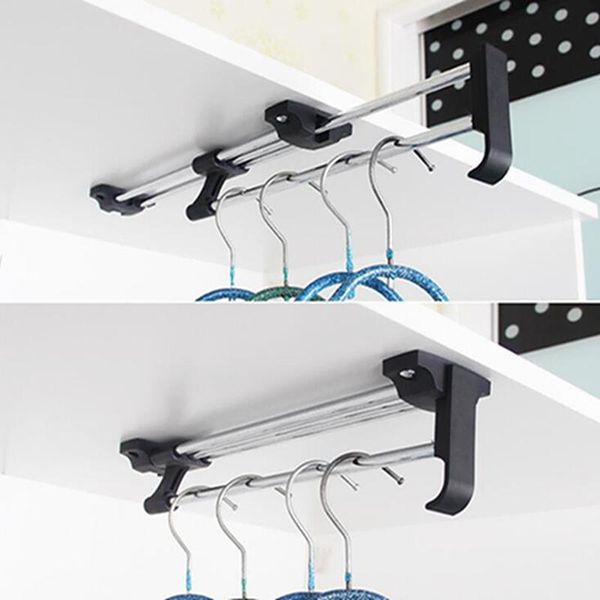 hooks & rails retractable iron art wardrobe clothes hanger holder pull out closet rod rail organizer rack bracket
hooks & rails retractable iron art wardrobe clothes hanger holder pull out closet rod rail organizer rack bracket