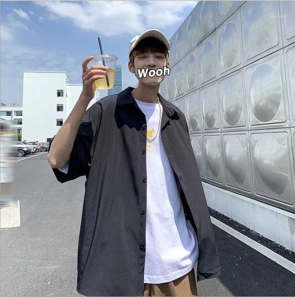 men's casual shirts plaid shirt male port wind day tide brand ins autumn long sleeve korean version of the trend jacket 45, White;black
men's casual shirts plaid shirt male port wind day tide brand ins autumn long sleeve korean version of the trend jacket 45, White;black