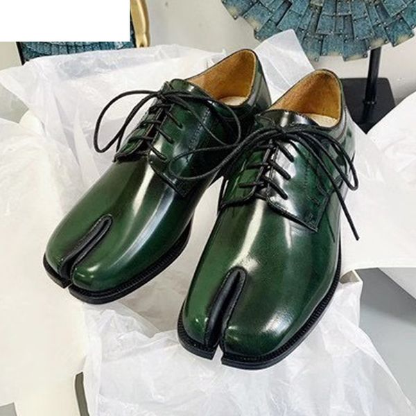 sandals flat genuine leather split toe shoes woman silver spray paint lace up pig trotter horseshoe shoes british style casual dw0, Black
sandals flat genuine leather split toe shoes woman silver spray paint lace up pig trotter horseshoe shoes british style casual dw0, Black