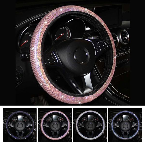 steering wheel covers car cover pu leather crystal elastic protective sleeve universal accessories
steering wheel covers car cover pu leather crystal elastic protective sleeve universal accessories
