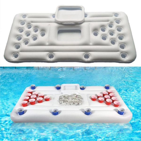 inflatable floats & tubes summer swimming pool float beer table bar tray beach air mattress water food drink holder floater pad for party
inflatable floats & tubes summer swimming pool float beer table bar tray beach air mattress water food drink holder floater pad for party