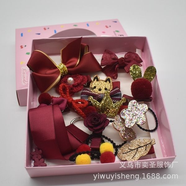 k46 18 piee set of butterfly headdresshildren's hairpin aessories korean version princess headdress girl hairpin hairring gift box set, Slivery;white
k46 18 piee set of butterfly headdresshildren's hairpin aessories korean version princess headdress girl hairpin hairring gift box set, Slivery;white