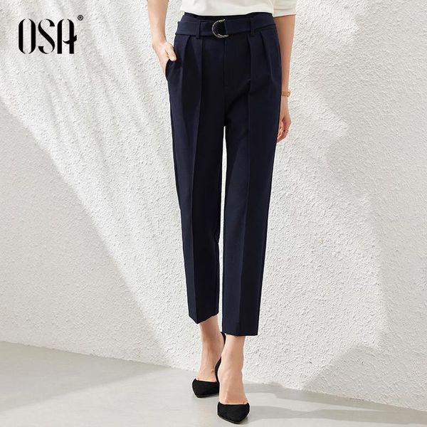 women's pants & capris professional texture suit ladies high-waist casual 2021 autumn long are thin and versatile, Black;white
women's pants & capris professional texture suit ladies high-waist casual 2021 autumn long are thin and versatile, Black;white