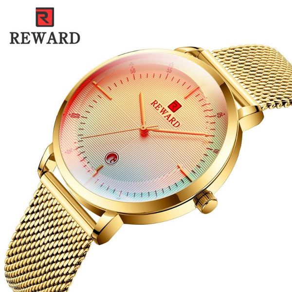 wristwatches 2021 men watches reward quartz watch waterproof color glass mesh steel male wristwatch relogio masculino, Slivery;brown
wristwatches 2021 men watches reward quartz watch waterproof color glass mesh steel male wristwatch relogio masculino, Slivery;brown