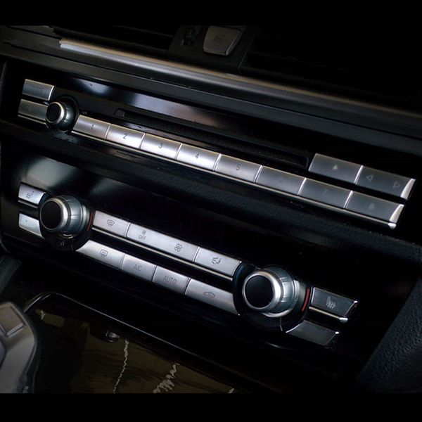 car styling sticker multimedia air conditioning cd panel button cover interior buttons for bmw 5 series f10 f18 auto accessories
car styling sticker multimedia air conditioning cd panel button cover interior buttons for bmw 5 series f10 f18 auto accessories