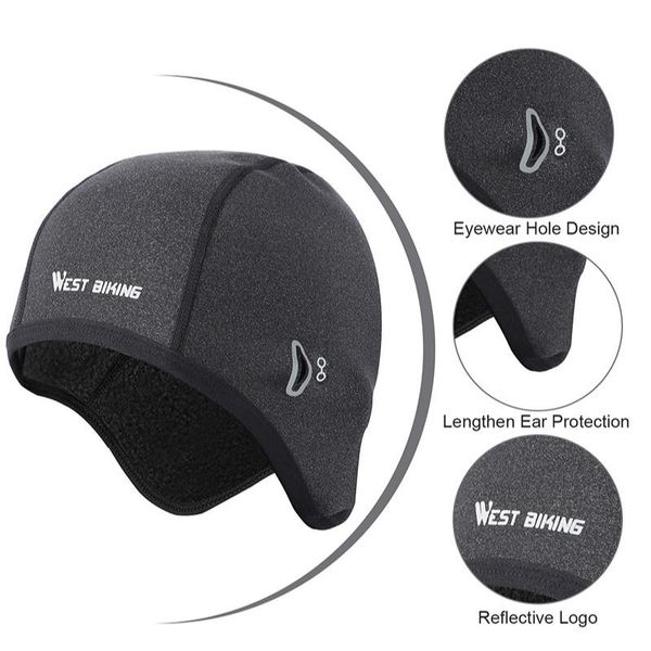 autumn and winter cycling warm fleece extended ear protection windproof hat helmet headgear inner outdoor sports equipment caps & masks, Black
autumn and winter cycling warm fleece extended ear protection windproof hat helmet headgear inner outdoor sports equipment caps & masks, Black