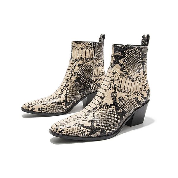 boots 2021 spring fashion snake skin women winter casual western cowboy ankle pointed toe leather shoes woman booties, Black
boots 2021 spring fashion snake skin women winter casual western cowboy ankle pointed toe leather shoes woman booties, Black