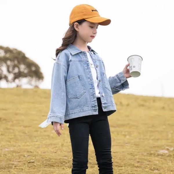 jackets fashion 2021 spring autumn toddler girl denim jacket coats cute casual outwear kids clothes girls 8 to 12 kid coat, Blue;gray
jackets fashion 2021 spring autumn toddler girl denim jacket coats cute casual outwear kids clothes girls 8 to 12 kid coat, Blue;gray