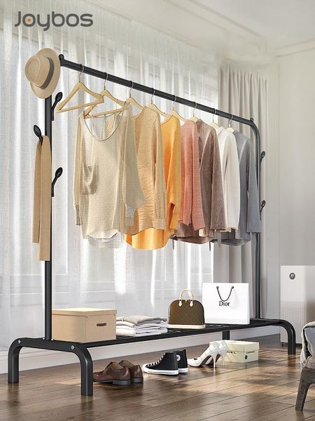 hangers & racks joybos clothes rack floor bedroom household simple single-pole drying indoor folding small size hanging storage jx44
hangers & racks joybos clothes rack floor bedroom household simple single-pole drying indoor folding small size hanging storage jx44