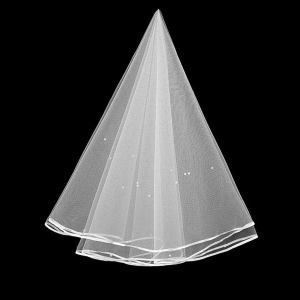 bridal veils 2021 in stock velos de noiva wedding accessories 1 layer short veil white simple no comb, Black
bridal veils 2021 in stock velos de noiva wedding accessories 1 layer short veil white simple no comb, Black