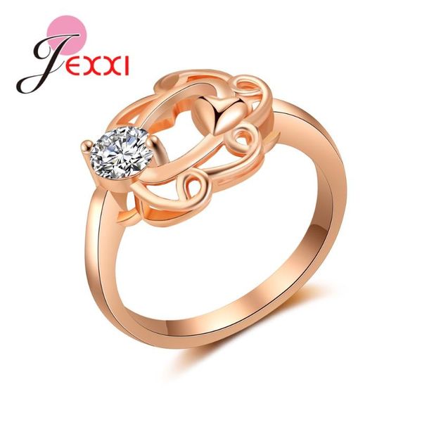 wedding rings jexxi fashion romantic ring for women pave shiny crystal gifts rose cold color anel jewelry fine anillo, Slivery;golden
wedding rings jexxi fashion romantic ring for women pave shiny crystal gifts rose cold color anel jewelry fine anillo, Slivery;golden