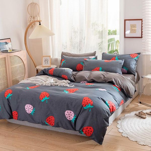 bedding sets cotton nordic printing four piece set student dormitory cartoon strawberry milkshake
bedding sets cotton nordic printing four piece set student dormitory cartoon strawberry milkshake