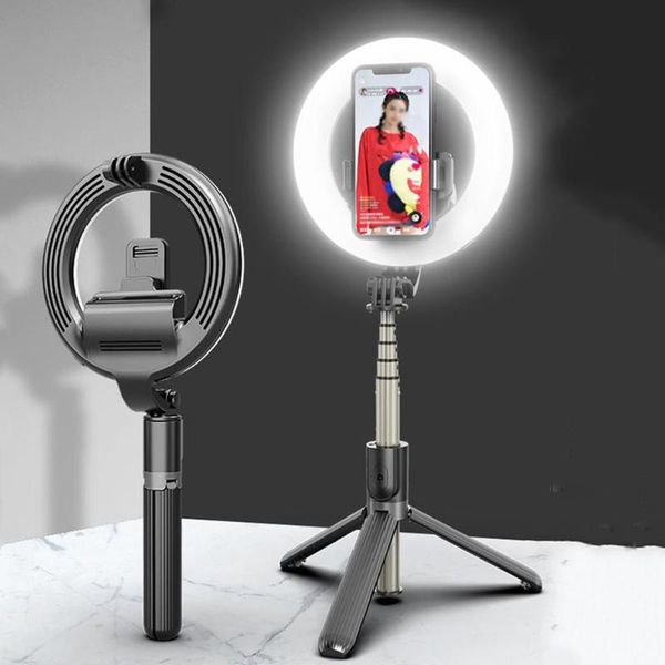 selfie monopods wireless bluetooth stick foldable 5'' led ring light handheld extendable tripod with remote self-time
selfie monopods wireless bluetooth stick foldable 5'' led ring light handheld extendable tripod with remote self-time