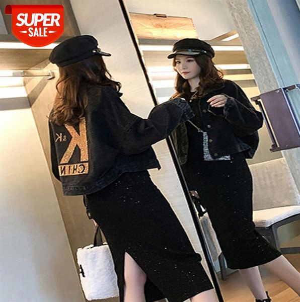temperament age-reducing two-piece suit, korean version, trendy women's dress, western-style ladies suit skirt #ot2b, Black;gray
temperament age-reducing two-piece suit, korean version, trendy women's dress, western-style ladies suit skirt #ot2b, Black;gray