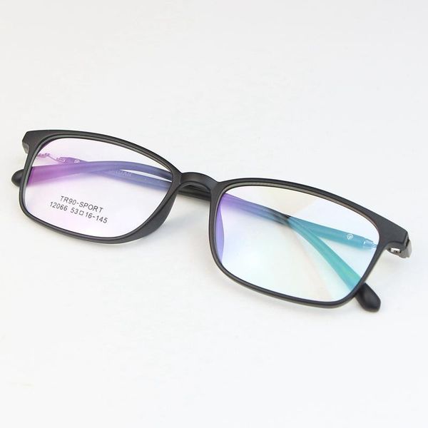 fashion sunglasses frames drdar tr 90 square women's men eyeglasses 12066 student style plain glass optical frame, Black
fashion sunglasses frames drdar tr 90 square women's men eyeglasses 12066 student style plain glass optical frame, Black