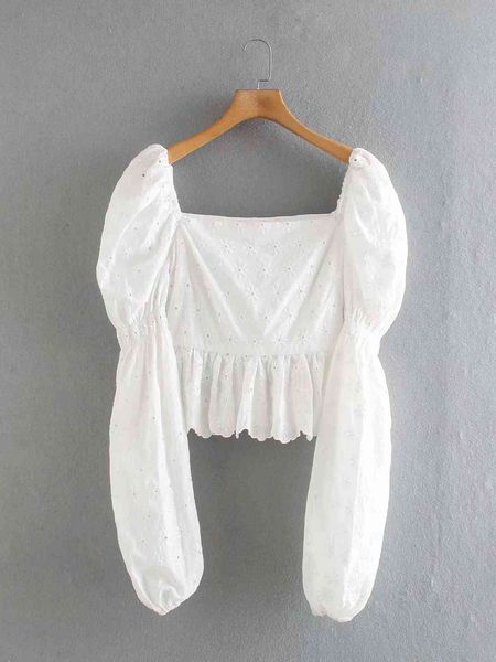 blue white women blouses fall women's fashion with thin short french style bubble sleeve embroidered jacket
blue white women blouses fall women's fashion with thin short french style bubble sleeve embroidered jacket