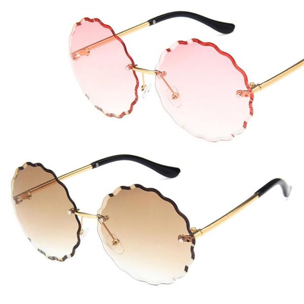 sunglasses decorative small lady male polarizing punk style metal round modeling rimless sun glasses without graduation eyewear, White;black
sunglasses decorative small lady male polarizing punk style metal round modeling rimless sun glasses without graduation eyewear, White;black