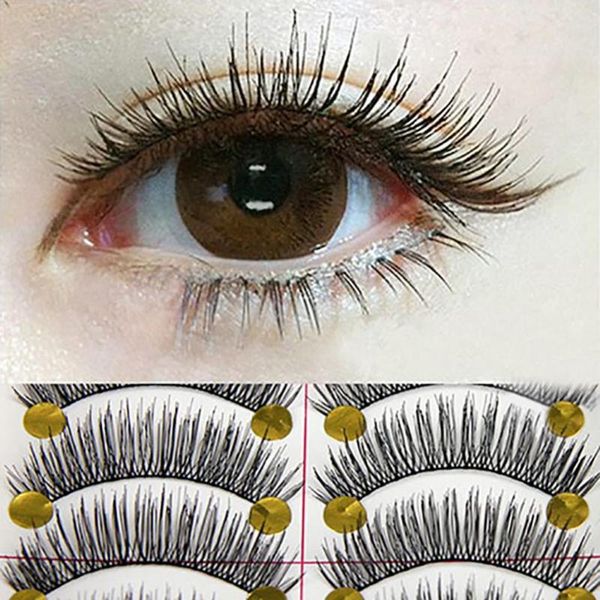 false eyelashes 10 pairs thick long cross makeup natural fake black eye lashes box package
false eyelashes 10 pairs thick long cross makeup natural fake black eye lashes box package