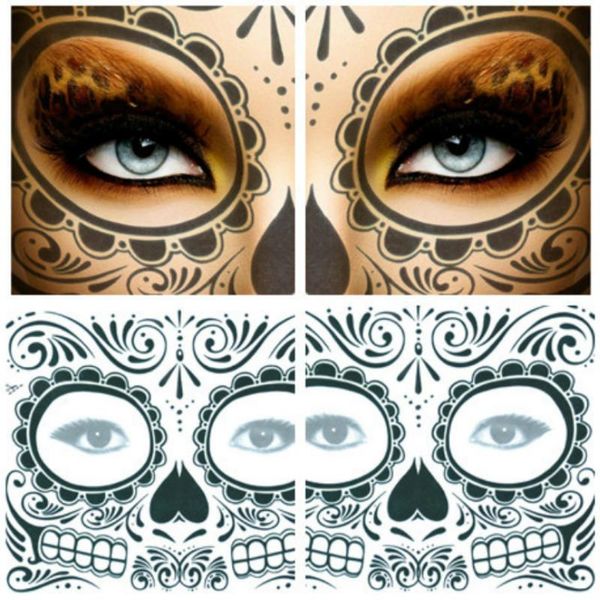 temporary tattoos 1pcs halloween decor tattoo stickers eco-friendly waterproof props face sticker atmosphere masquerade
temporary tattoos 1pcs halloween decor tattoo stickers eco-friendly waterproof props face sticker atmosphere masquerade