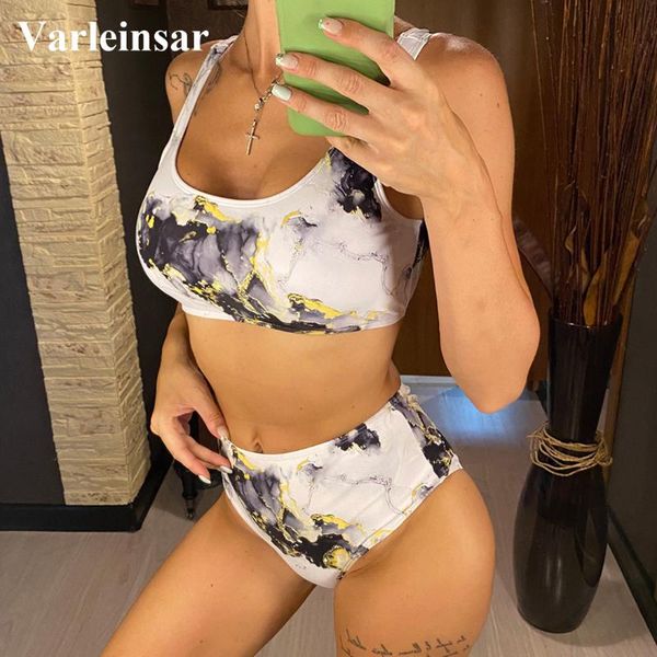 two-piece suits tie dye printed female swimsuit women swimwear high waist bikini two-pieces set bather bathing suit swim v2654w
two-piece suits tie dye printed female swimsuit women swimwear high waist bikini two-pieces set bather bathing suit swim v2654w