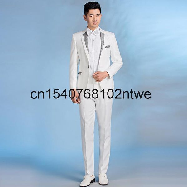 sequin suit, slim fitting men's dress, chorus performance male singer and host dress vests, Black;white
sequin suit, slim fitting men's dress, chorus performance male singer and host dress vests, Black;white