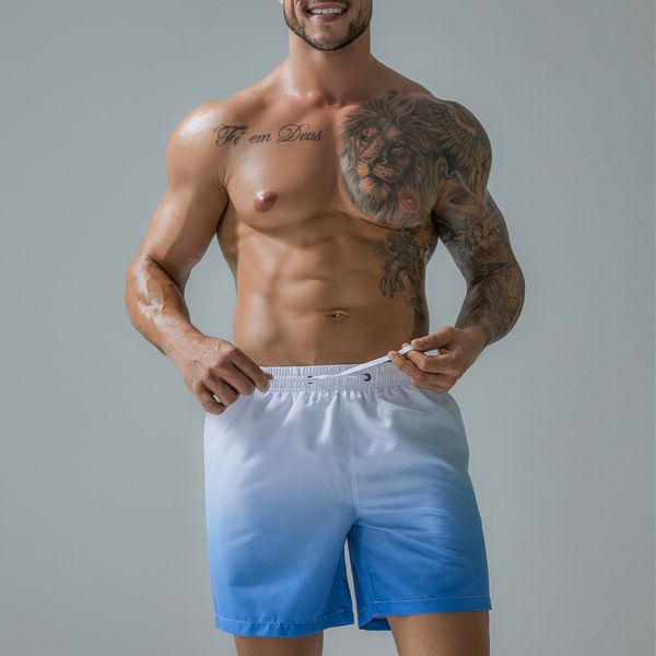 fashion shorts summer men's gradient hanging dyeing straight beach swimming trunks sports casual, White;black
fashion shorts summer men's gradient hanging dyeing straight beach swimming trunks sports casual, White;black