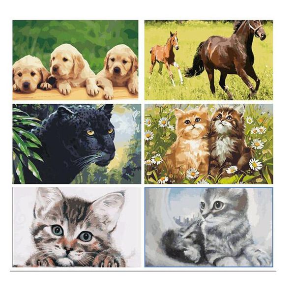 paintings animal picture diy painting by numbers paint on canvas home wall art drawing kits
paintings animal picture diy painting by numbers paint on canvas home wall art drawing kits