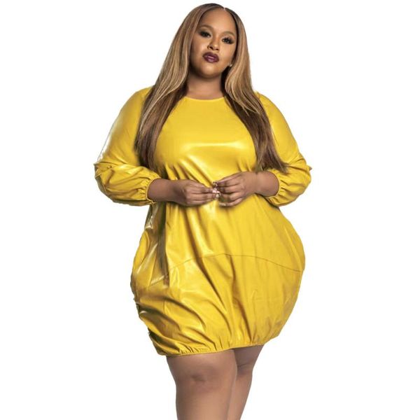plus size dresses oversized t shirt pu dress women elegant long sleeve loose 5xl robes vestidos christmas clothes for big, Black
plus size dresses oversized t shirt pu dress women elegant long sleeve loose 5xl robes vestidos christmas clothes for big, Black