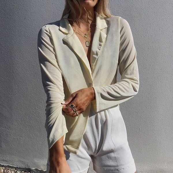 fashion elegant notched long sleeve knitted shirts single button blouses woman autumn solid casual daily street women's &, White
fashion elegant notched long sleeve knitted shirts single button blouses woman autumn solid casual daily street women's &, White