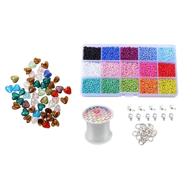 other 50 x murano glass beads pendant heart 12mm & 7500 pieces 3mm rice 15 boxes box combination diy beaded
other 50 x murano glass beads pendant heart 12mm & 7500 pieces 3mm rice 15 boxes box combination diy beaded