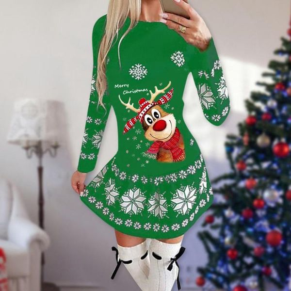 casual dresses slim beauty christmas home party dress round collar washable for gifts, Black;gray
casual dresses slim beauty christmas home party dress round collar washable for gifts, Black;gray