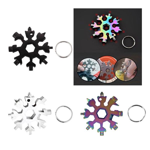 hand tools 18 in 1 snowflake multi pocket tool keyring key ring spanner hex wrench multifunction multipurpose camp survive outdoor hike
hand tools 18 in 1 snowflake multi pocket tool keyring key ring spanner hex wrench multifunction multipurpose camp survive outdoor hike