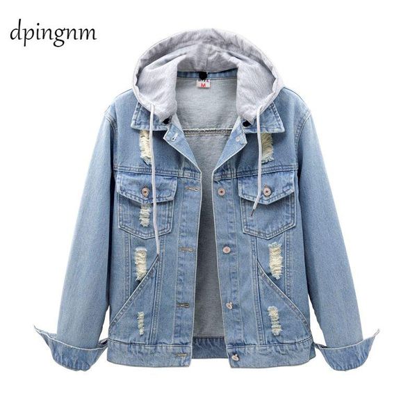 women's jackets jeans jacket women oversized long sleeve denim casual single breasted pockets coat female blue, Black;brown
women's jackets jeans jacket women oversized long sleeve denim casual single breasted pockets coat female blue, Black;brown