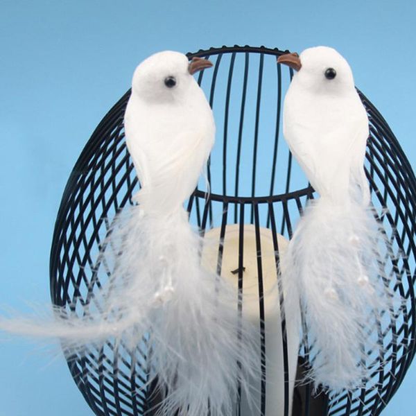 decorative objects & figurines 1/2pcs fake doves white artificial foam feather wedding ornament home craft table decor bird toy
decorative objects & figurines 1/2pcs fake doves white artificial foam feather wedding ornament home craft table decor bird toy