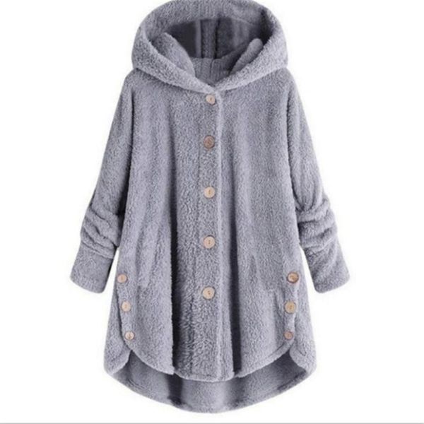 women's jackets 11 colors coats stylish female long sleeve plush hooded loose cardigan wool coat winter jacket plus size, Black;brown
women's jackets 11 colors coats stylish female long sleeve plush hooded loose cardigan wool coat winter jacket plus size, Black;brown